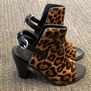 Rag & bone leopard print booties